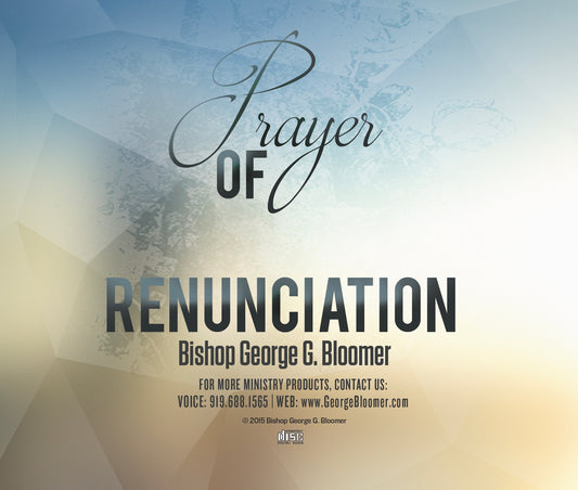 Prayer of Renunciation ( Digital Download)